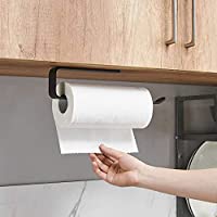 N-C Portarrollos de Cocina- Adhesivo Porta Rollos Papel de Cocina- Soporte Papel Cocina Sin Perforación- Soporte Rollo…